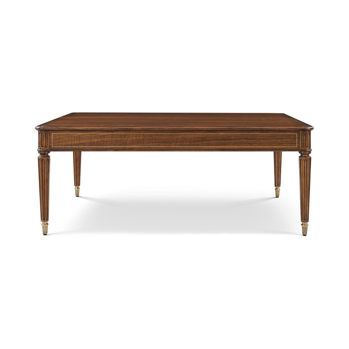 Regency Style Square Coffee Table - English Georgian America