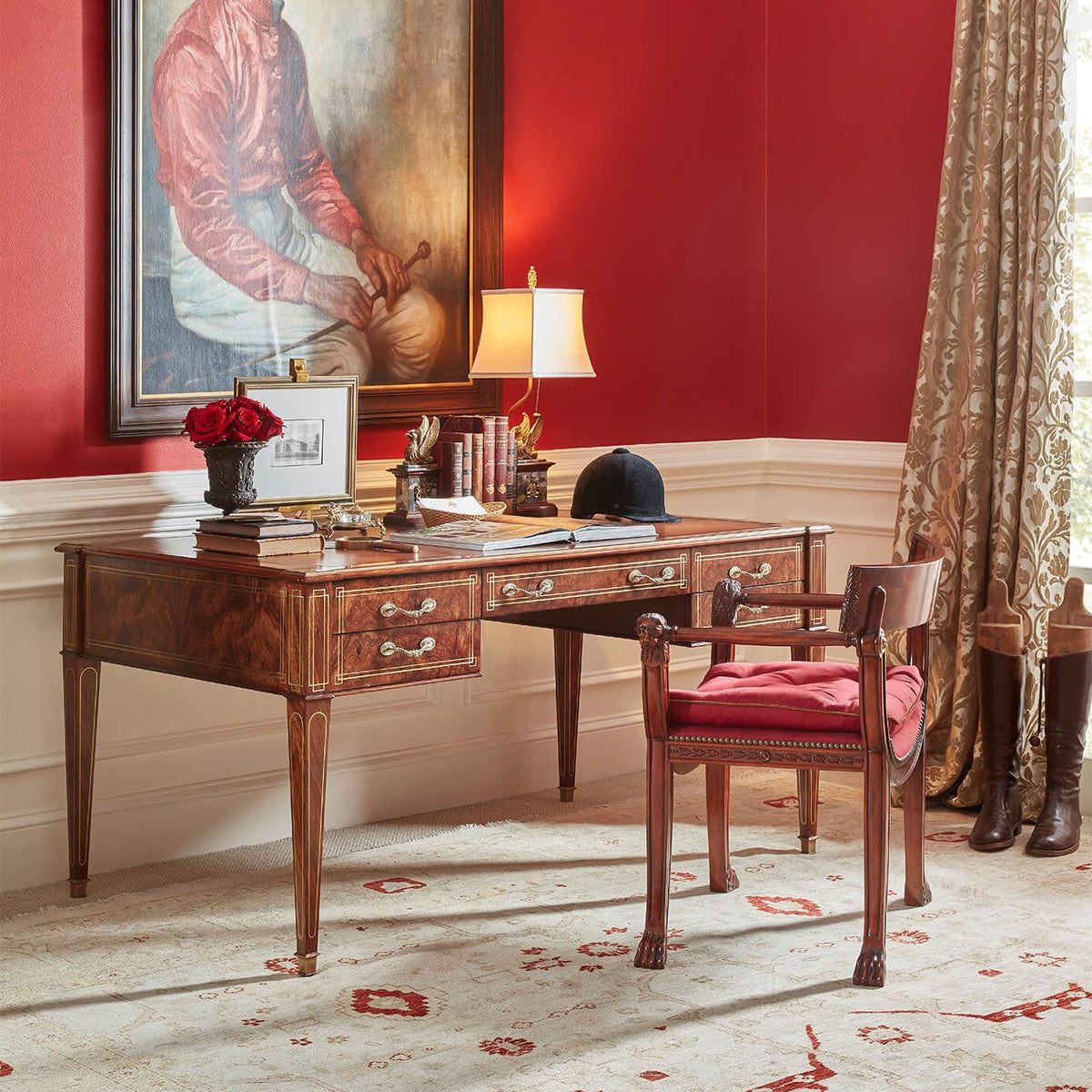 Regency Style Thomas Hope Armchair - English Georgian America