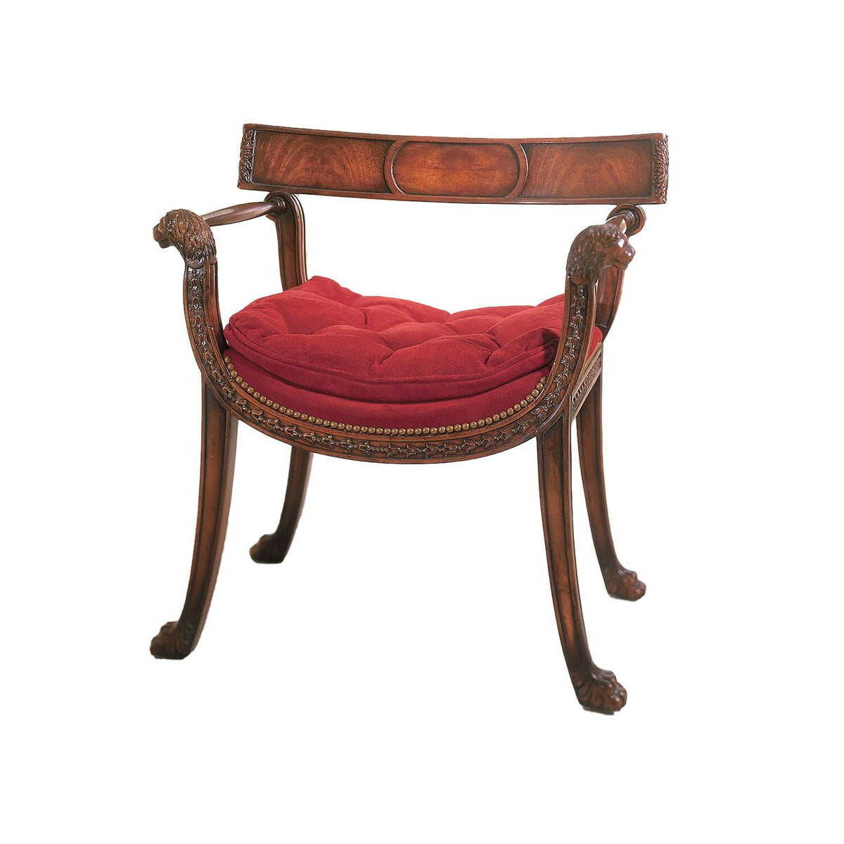 Regency Style Thomas Hope Armchair - English Georgian America