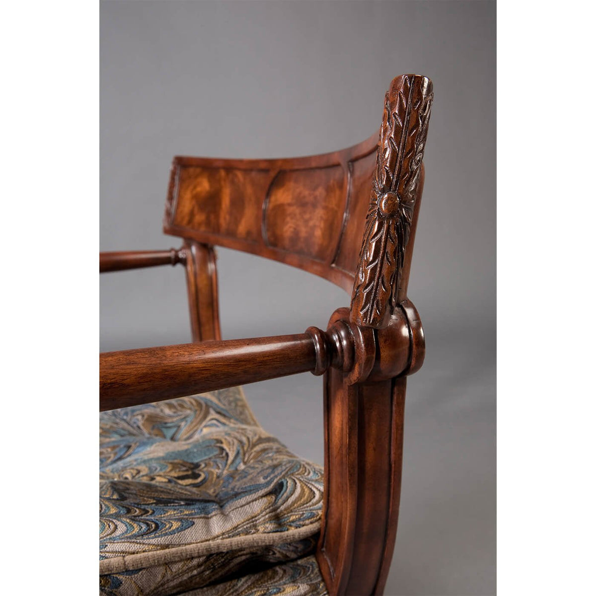 Regency Style Thomas Hope Armchair - English Georgian America