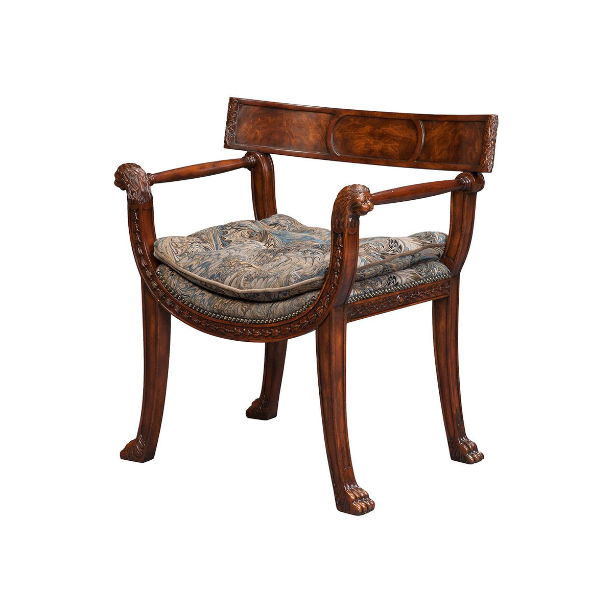 Regency Style Thomas Hope Armchair - English Georgian America