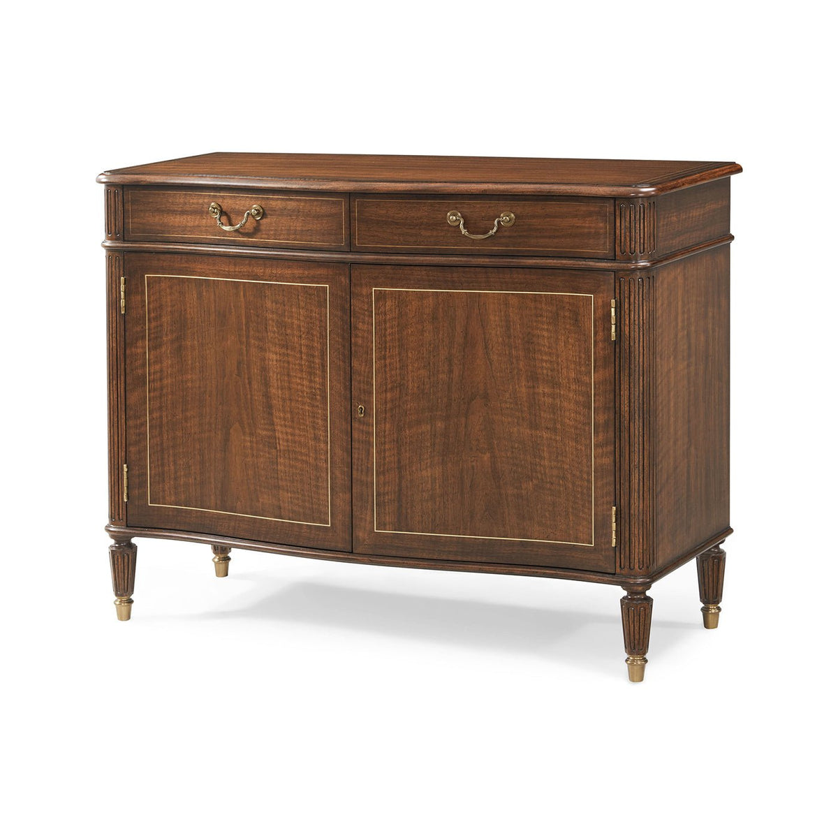 Regency Style Two Door Cabinet - English Georgian America