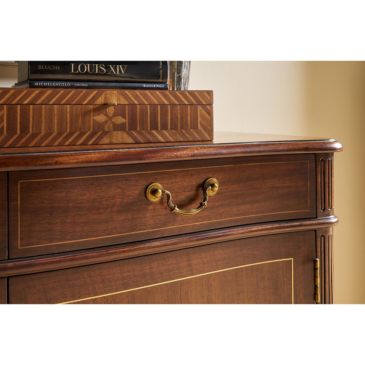 Regency Style Two Door Cabinet - English Georgian America