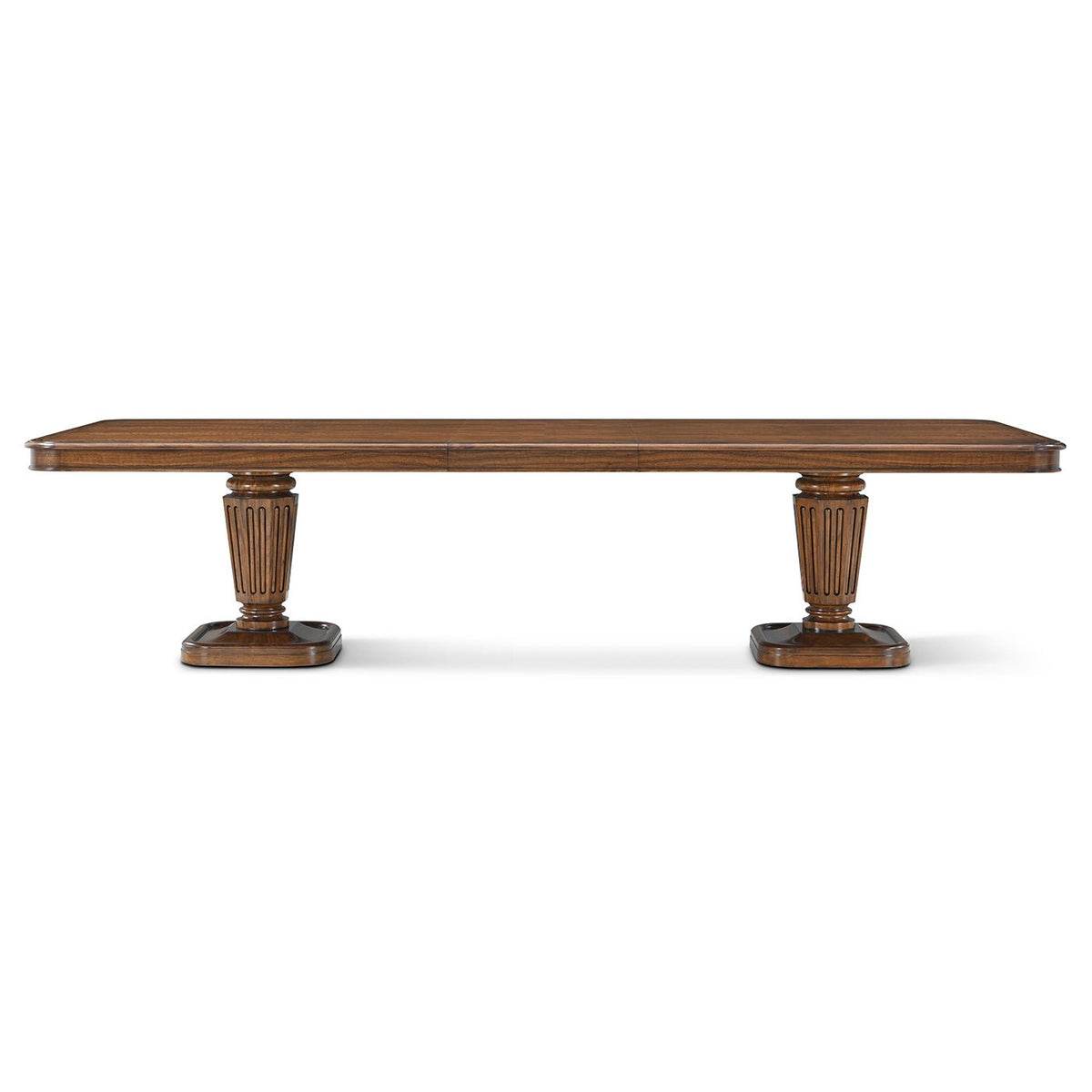 Regency Style Walnut Dining Table - English Georgian America