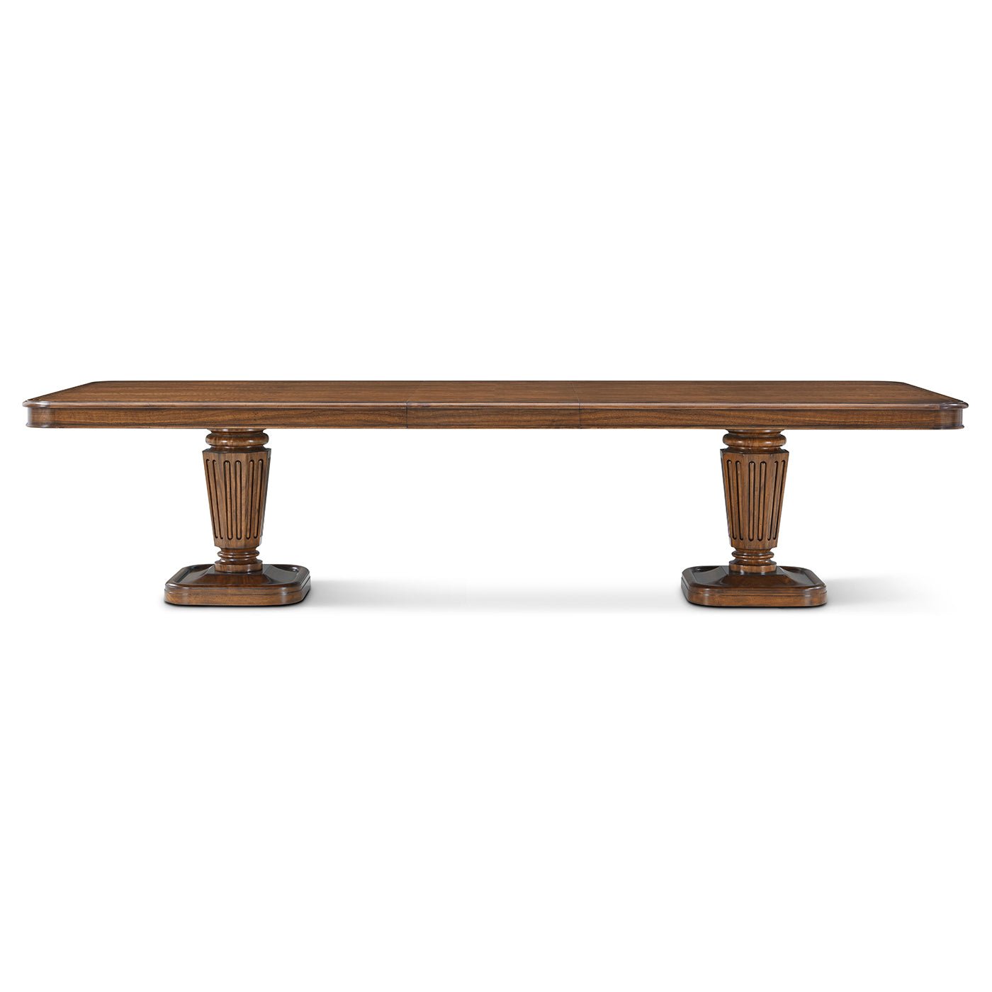 Regency Style Walnut Dining Table - English Georgian America