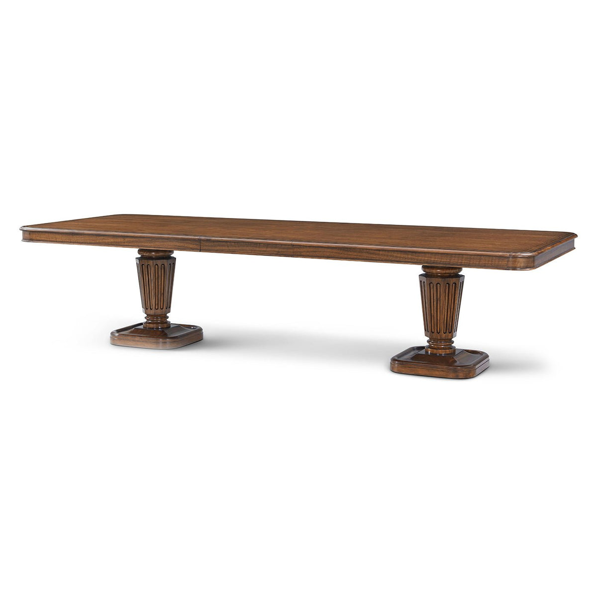 Regency Style Walnut Dining Table - English Georgian America