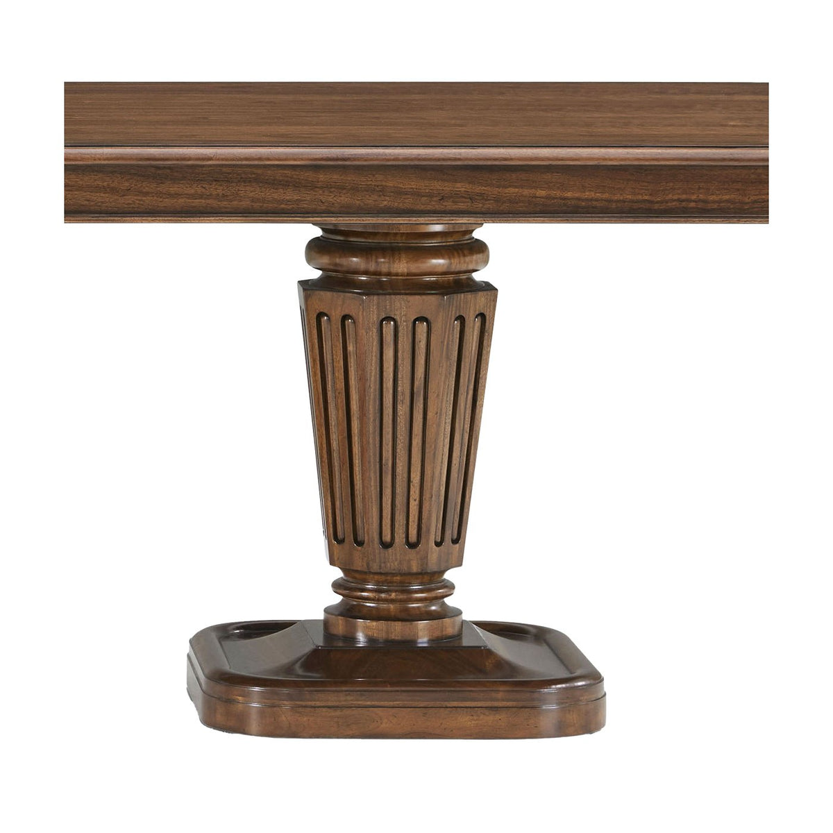 Regency Style Walnut Dining Table - English Georgian America