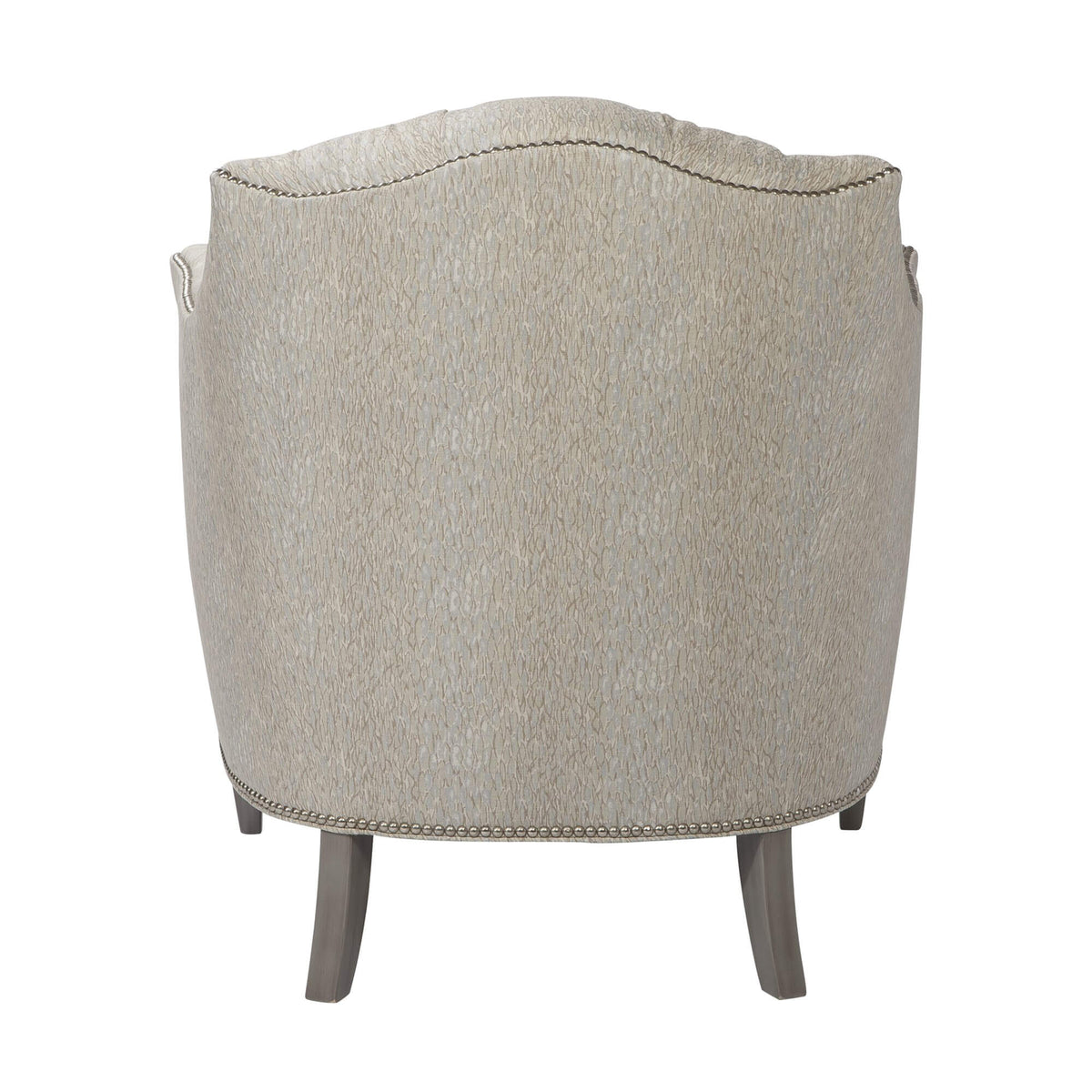 Regency Upholstered Tufted Library Chair - English Georgian America