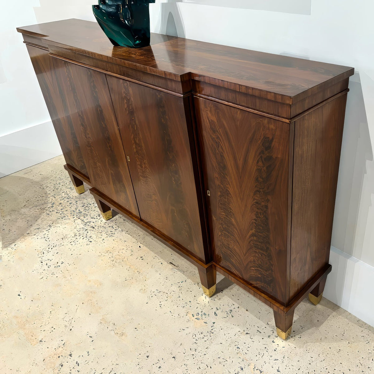Regency Walnut Credenza - English Georgian America