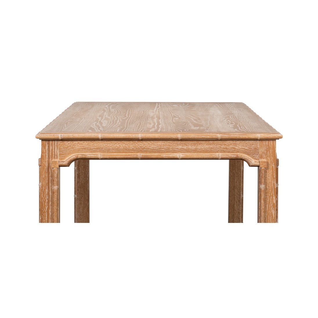 Regency Whitewashed Oak Dining Table - English Georgian America