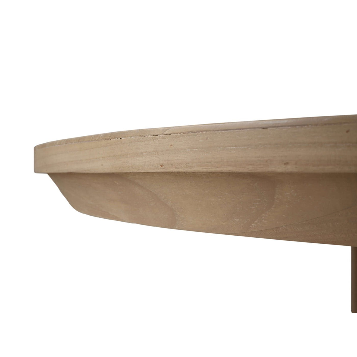 Ribbed Column 60&quot; Round Dining Table - English Georgian America