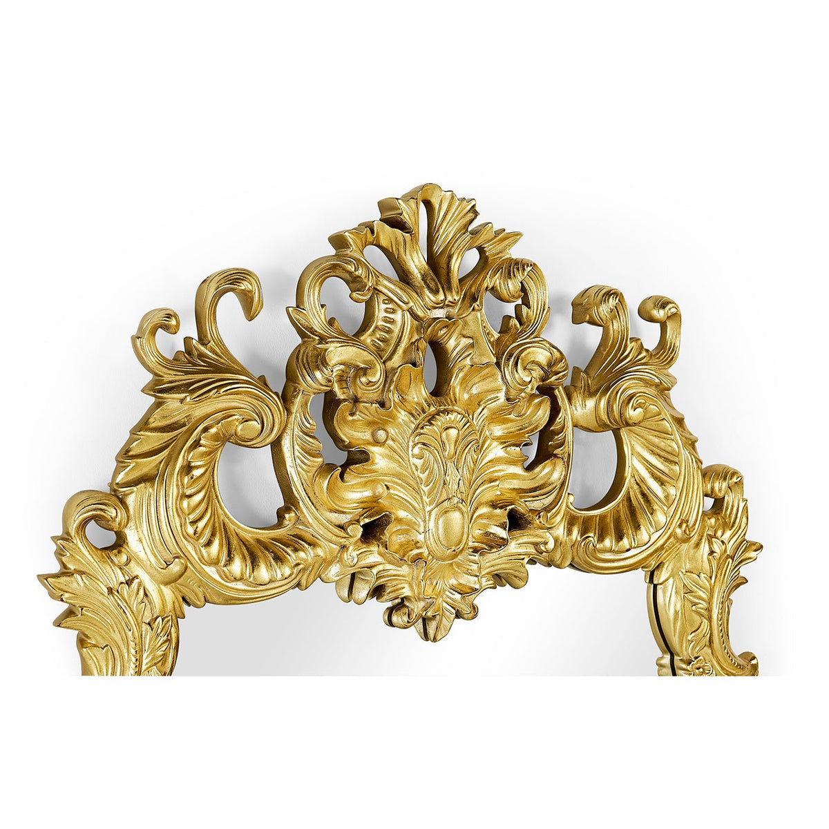 Rococo Carved Giltwood Mirror - English Georgian America
