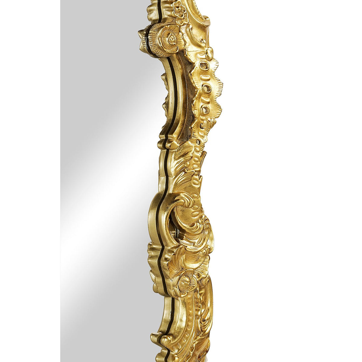 Rococo Carved Giltwood Mirror - English Georgian America