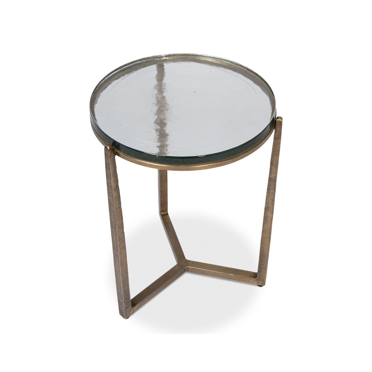 Round Contemporary Accent Table - English Georgian America