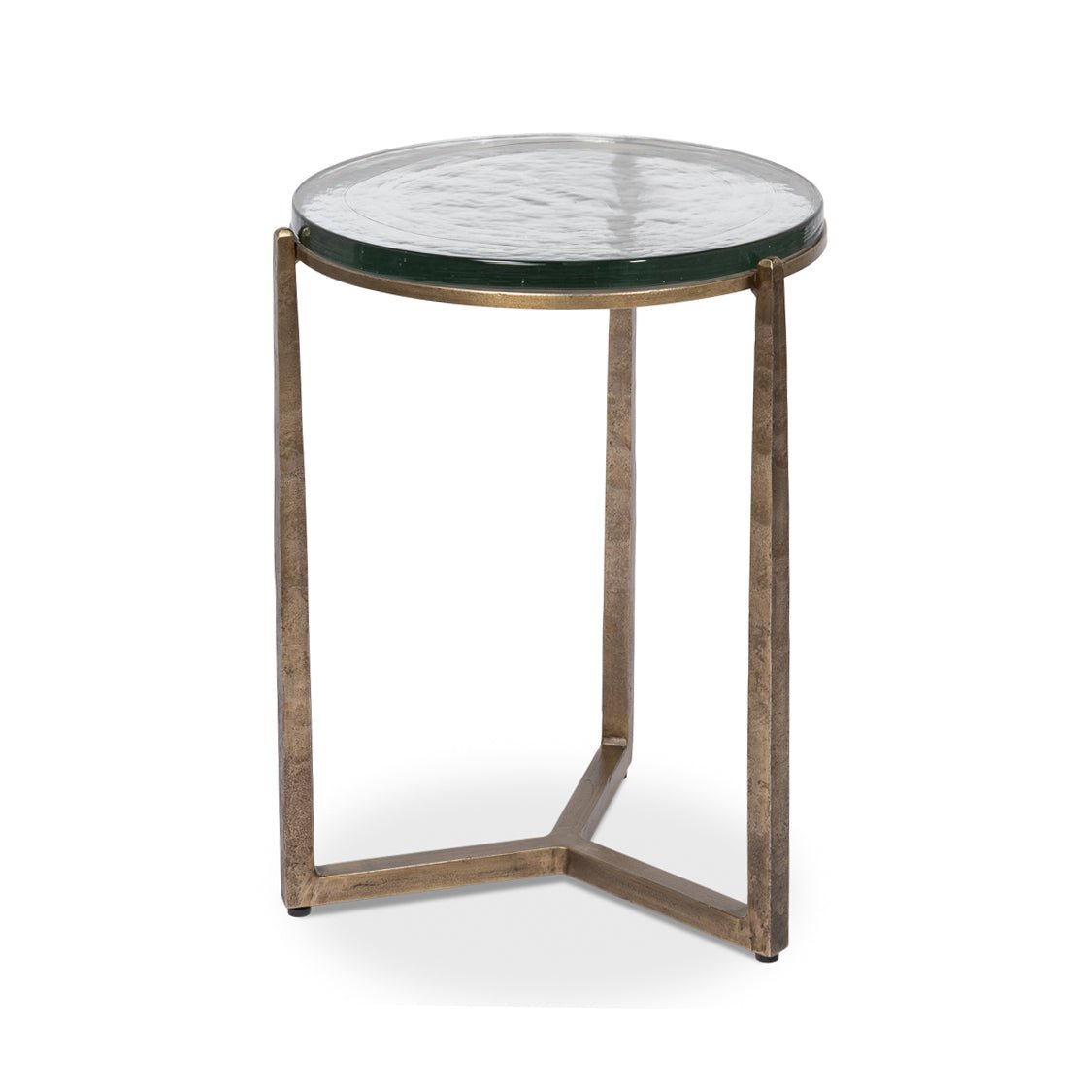 Round Contemporary Accent Table - English Georgian America
