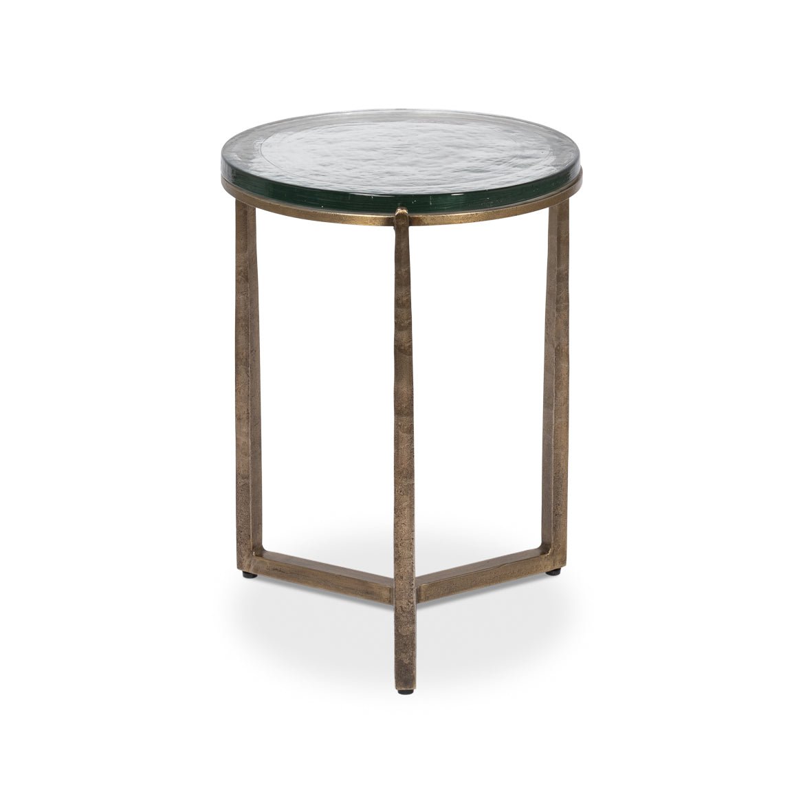 Round Contemporary Accent Table - English Georgian America