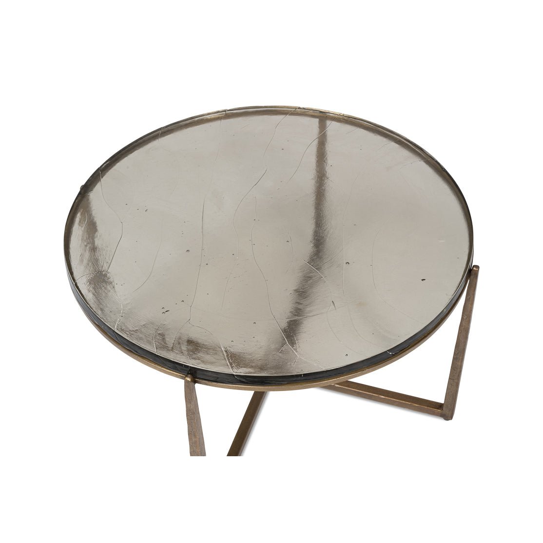 Round Contemporary Coffee Table - English Georgian America