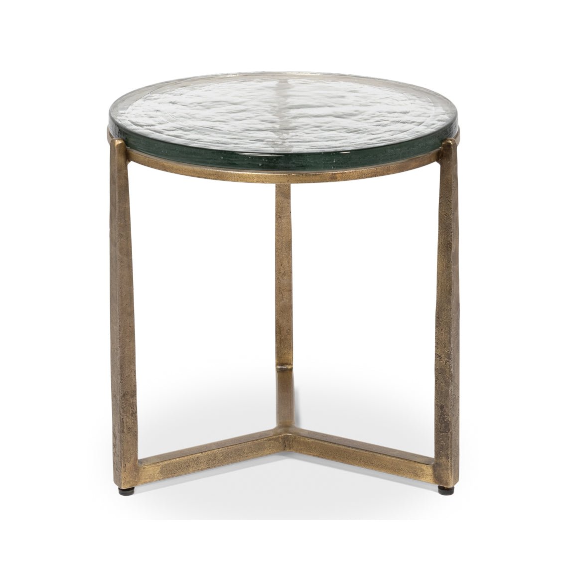 Round Contemporary End Table - 23" - English Georgian America