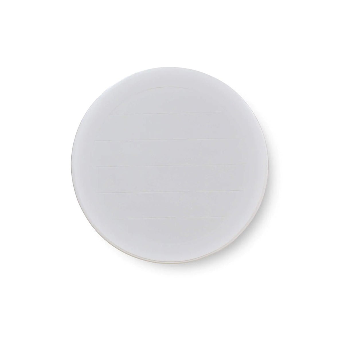 Round Country White Painted End Table - English Georgian America