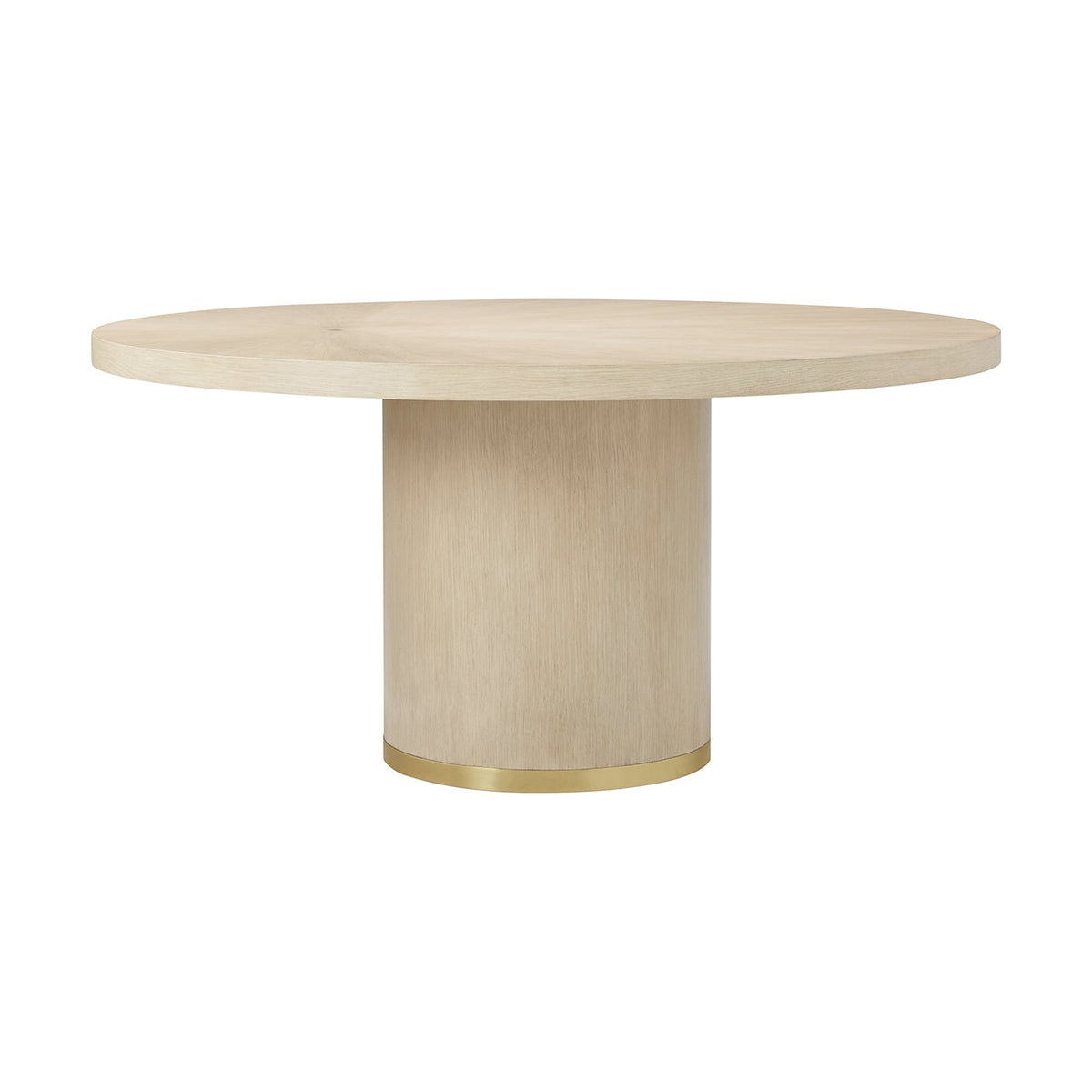 Round Hollywood Regency Dining Table - English Georgian America