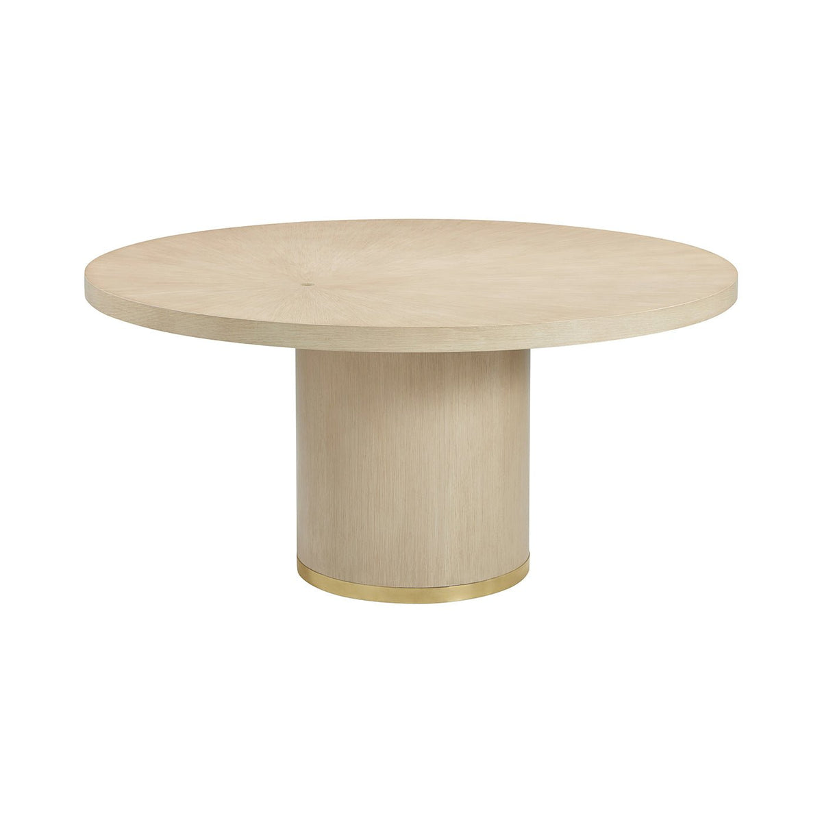 Round Hollywood Regency Dining Table - English Georgian America