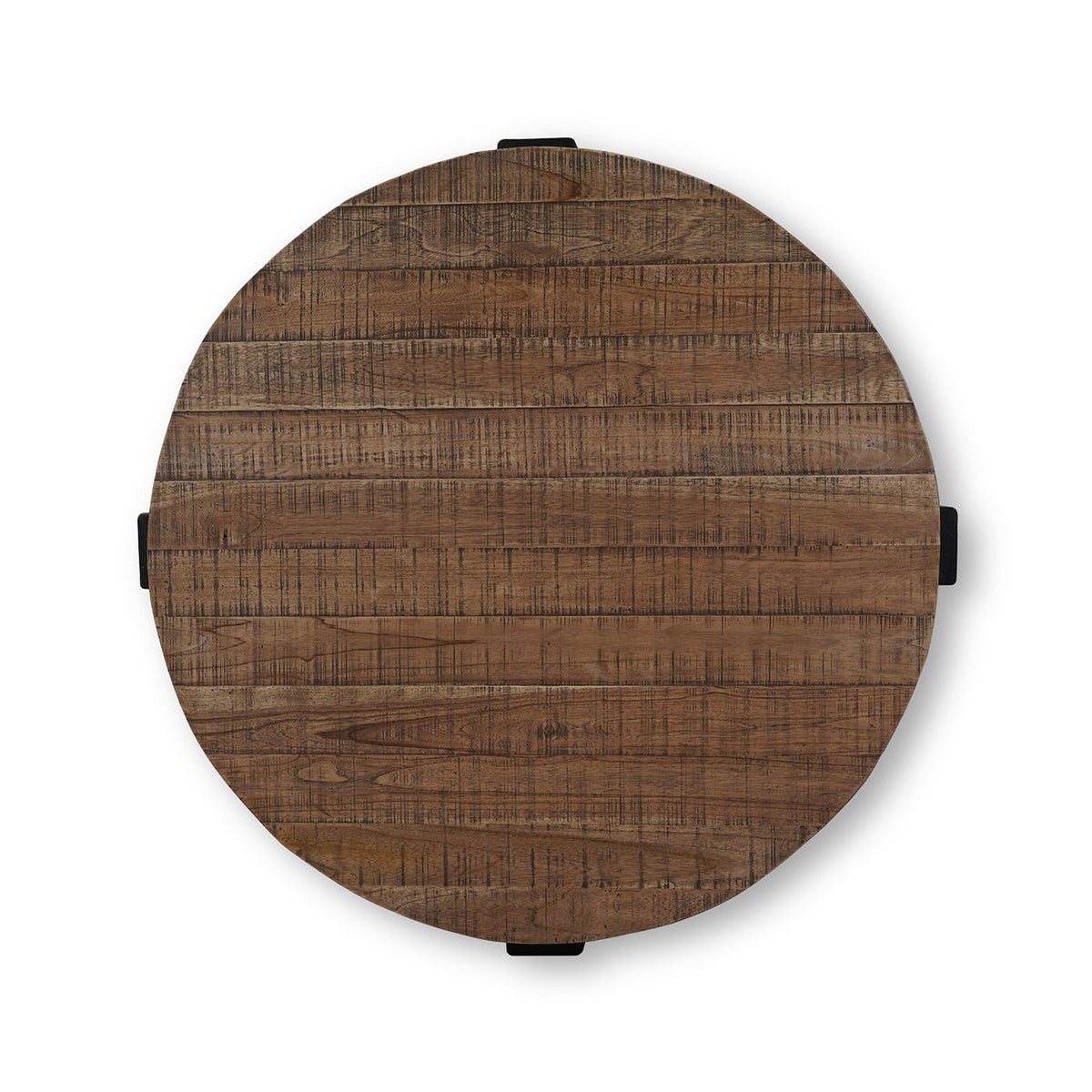 Round Industrial Coffee Table - English Georgian America