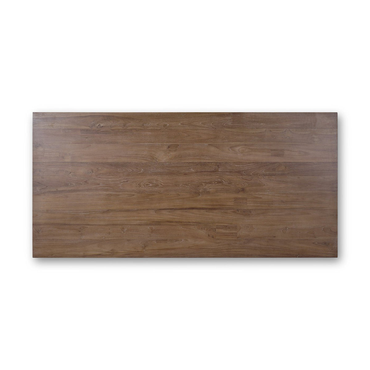 Rustic 84-Inch Reclaimed Teak Dining Table - English Georgian America