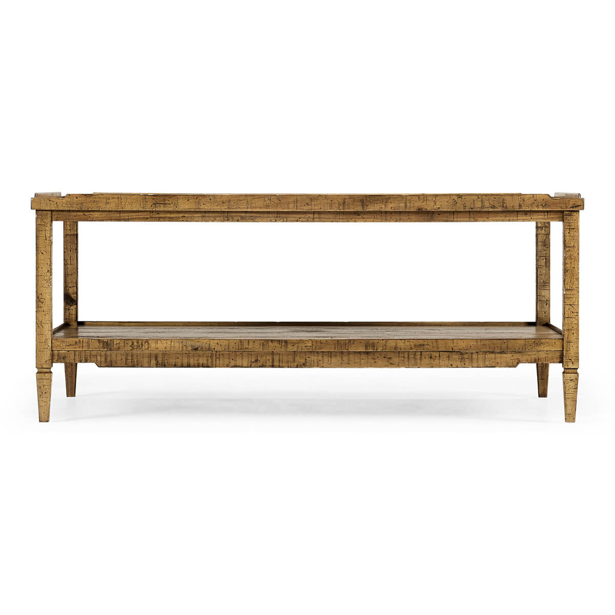 Rustic Country Coffee Table - Medium Drift - English Georgian America