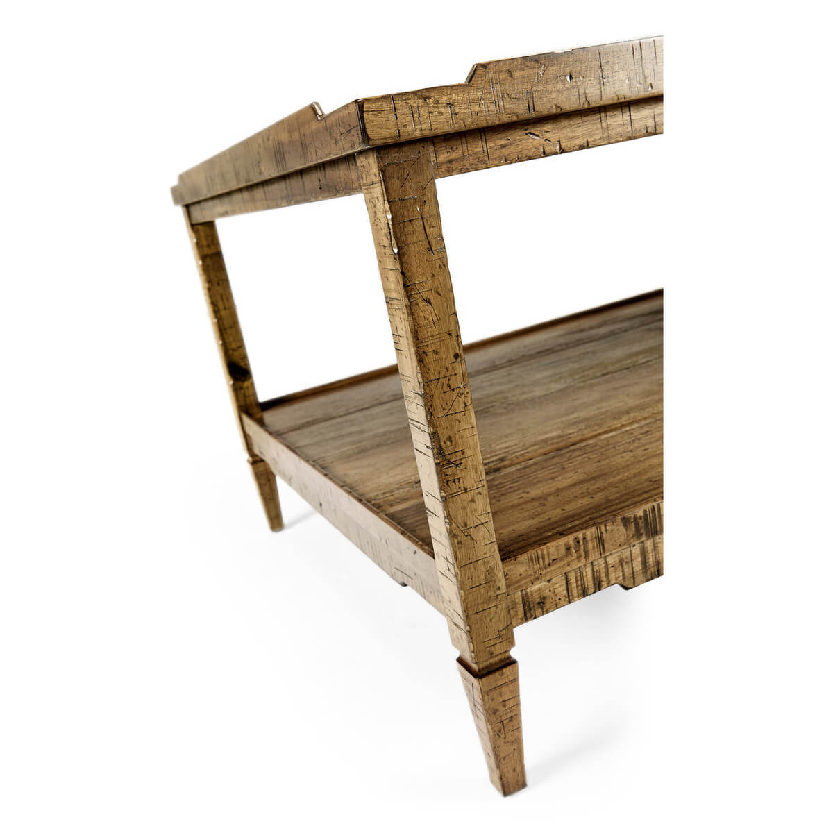 Rustic Country Coffee Table - Medium Drift - English Georgian America