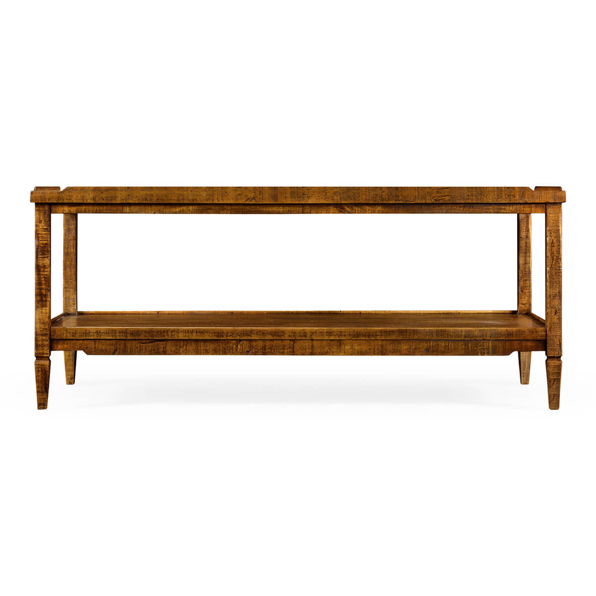 Rustic Country Coffee Table - Walnut - English Georgian America