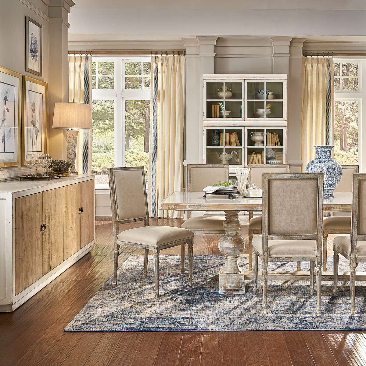 Rustic Country House Cabinet - English Georgian America