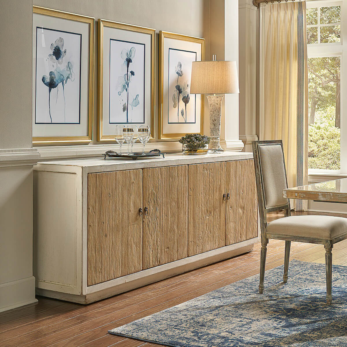 Rustic Country House Cabinet - English Georgian America