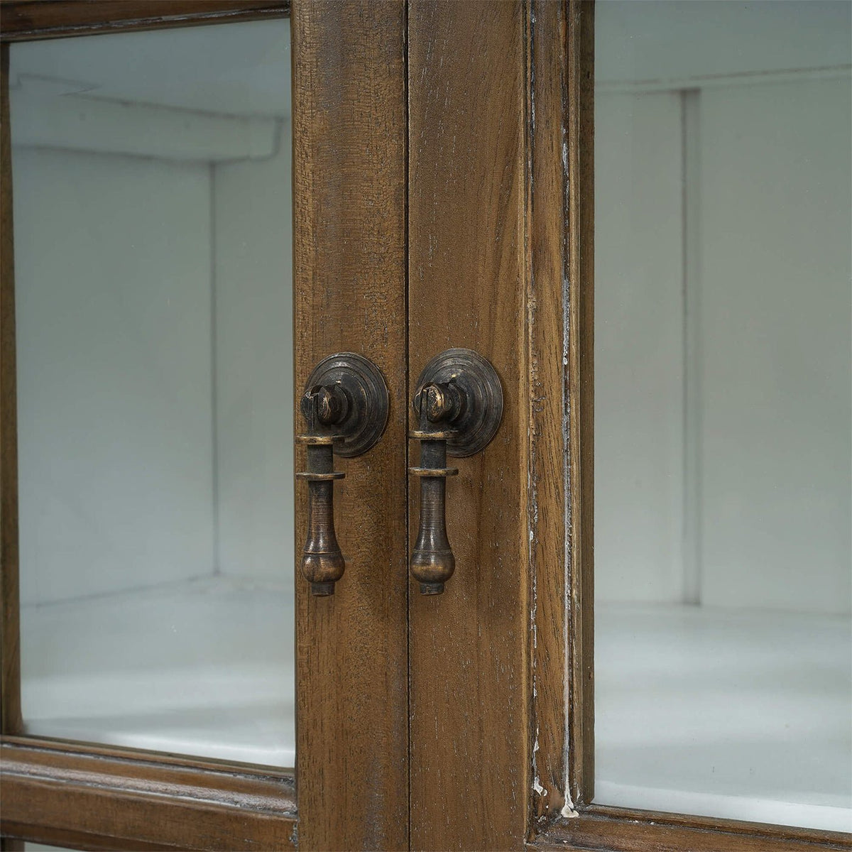 Rustic Display Cabinet - English Georgian America