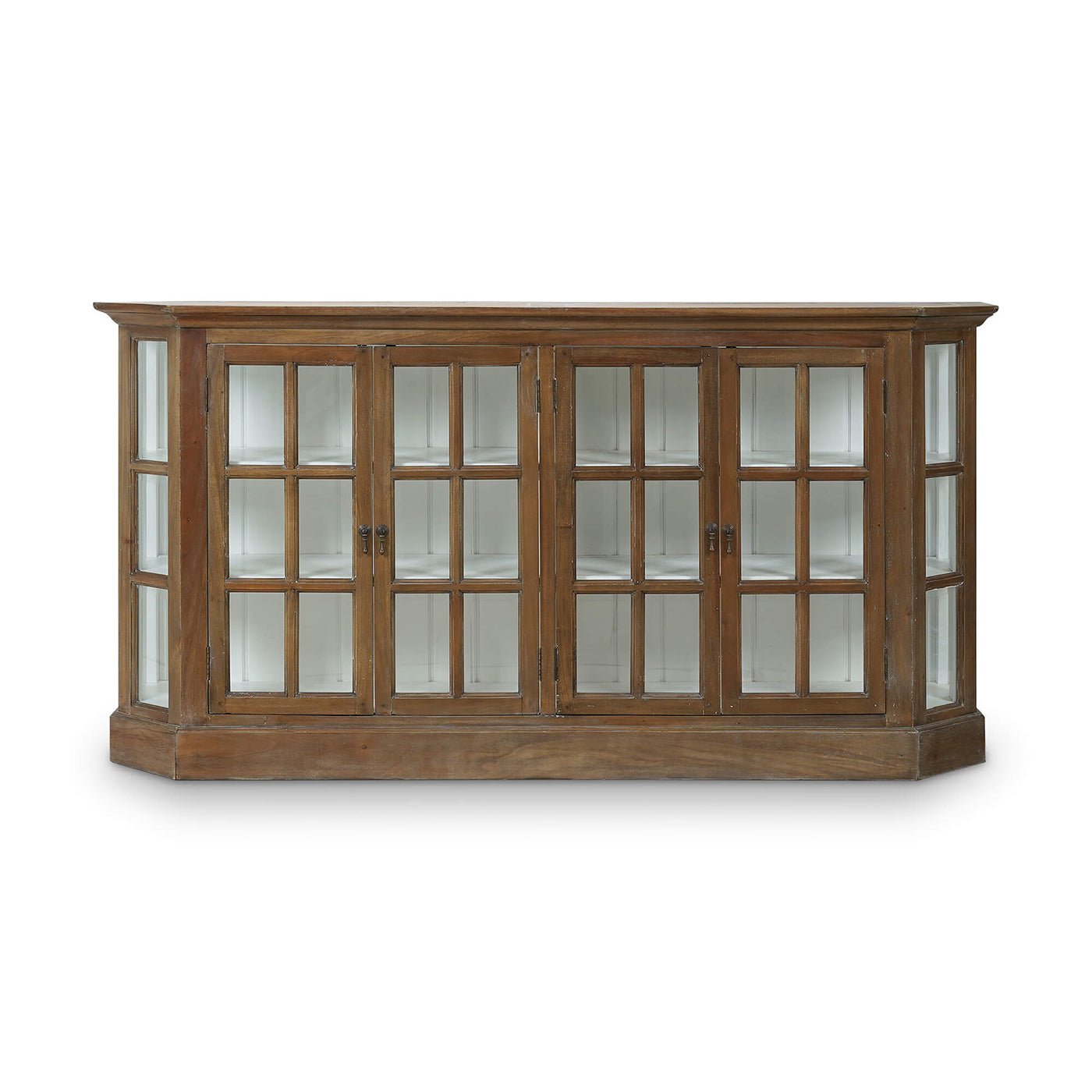 Rustic Display Cabinet - English Georgian America