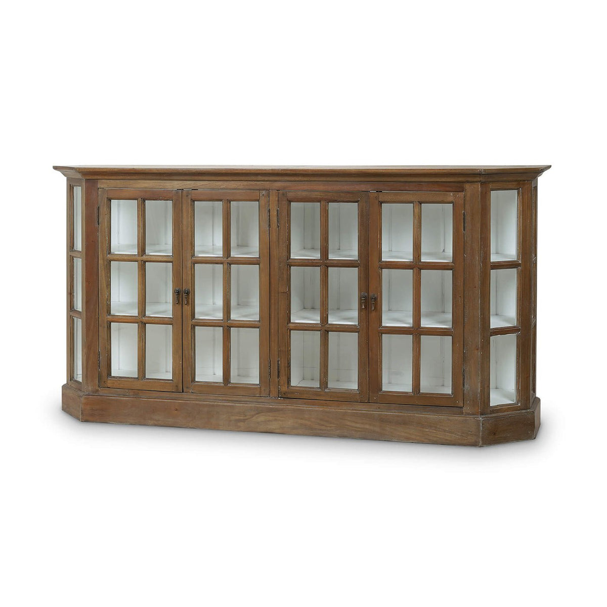 Rustic Display Cabinet - English Georgian America