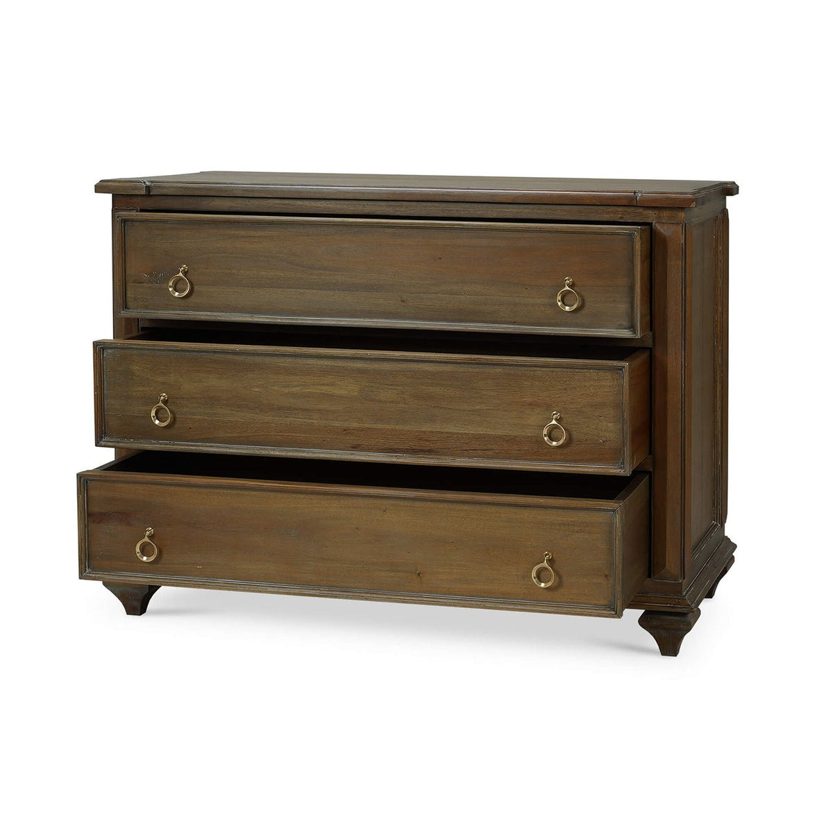 Rustic European Commode - Elegant Provincial Storage - English Georgian ...