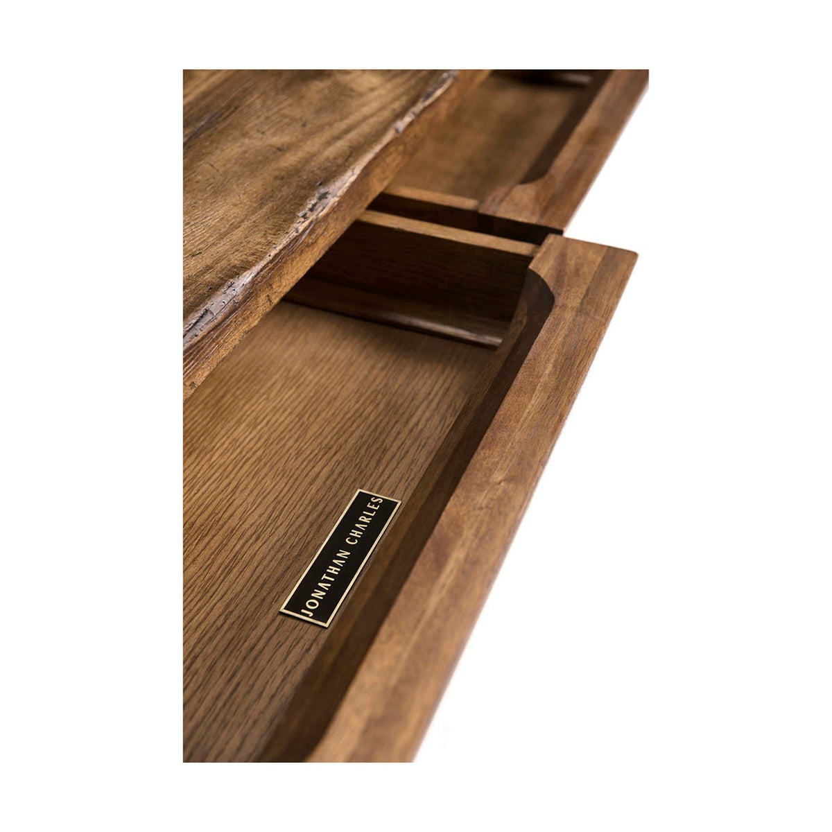 Rustic Farmhouse Spool - Leg Console Table - English Georgian America