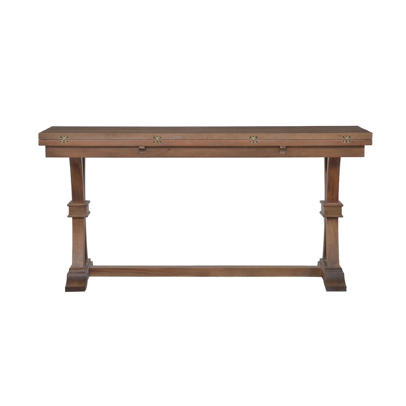 Rustic Fold Out Console Table - English Georgian America