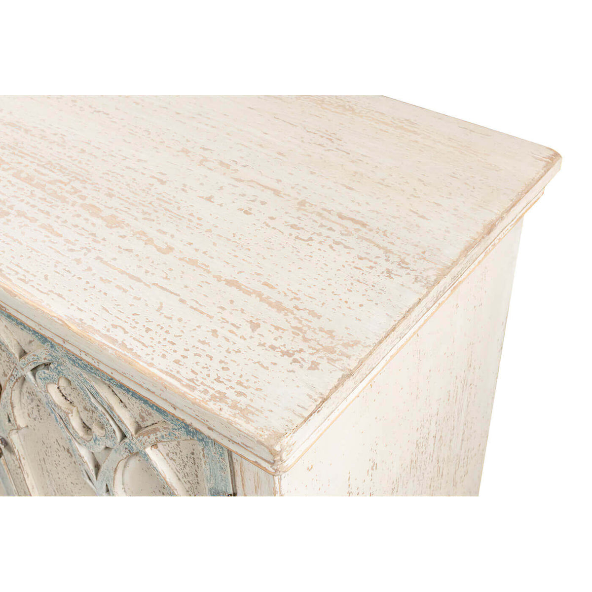 Rustic French Gothic Cabinet - English Georgian America