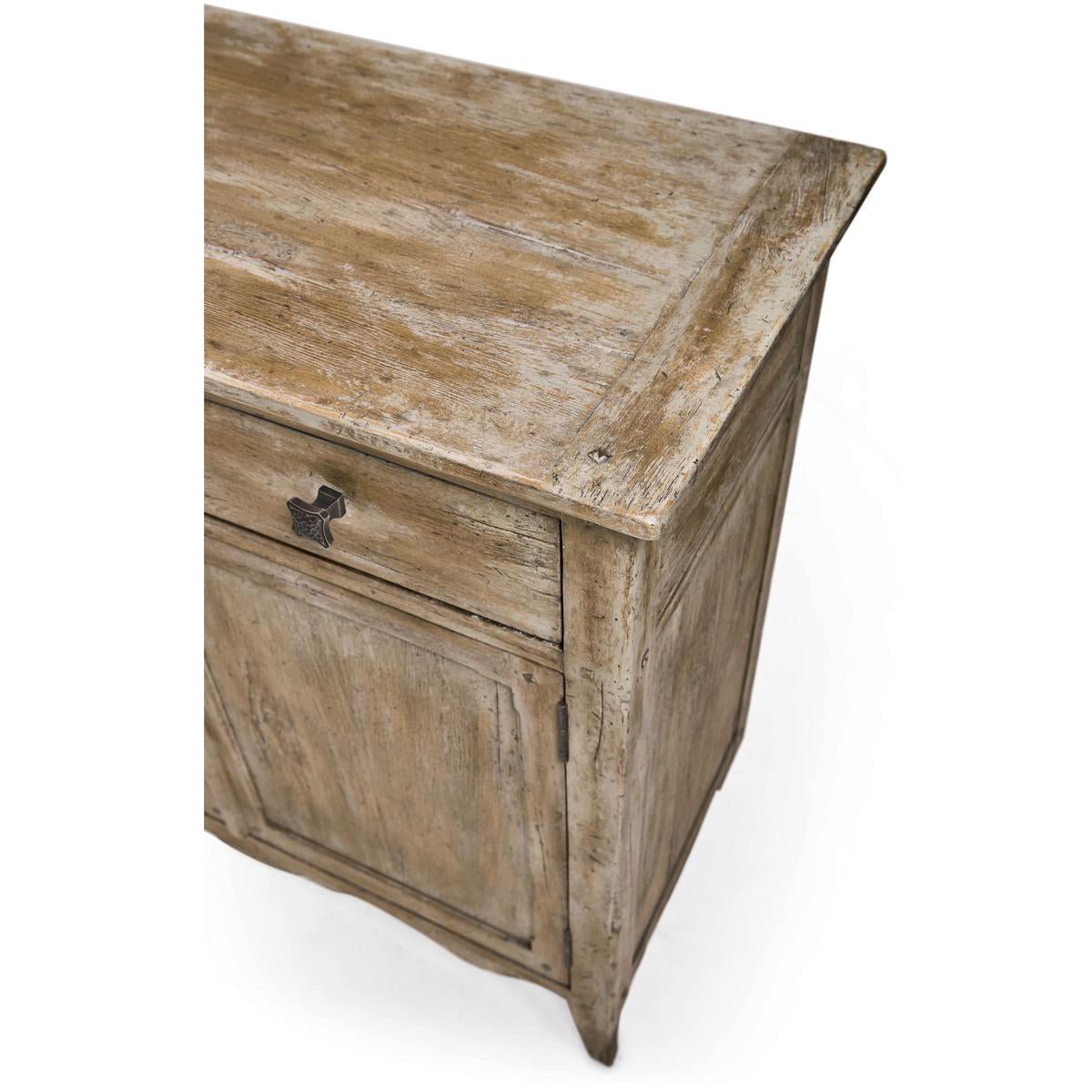 Rustic French Provincial Sideboard - English Georgian America