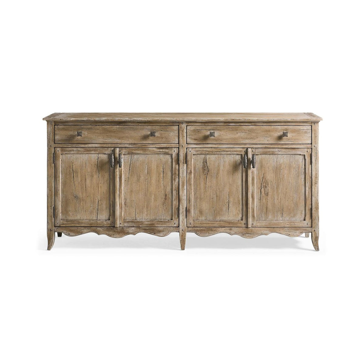 Rustic French Provincial Sideboard - English Georgian America