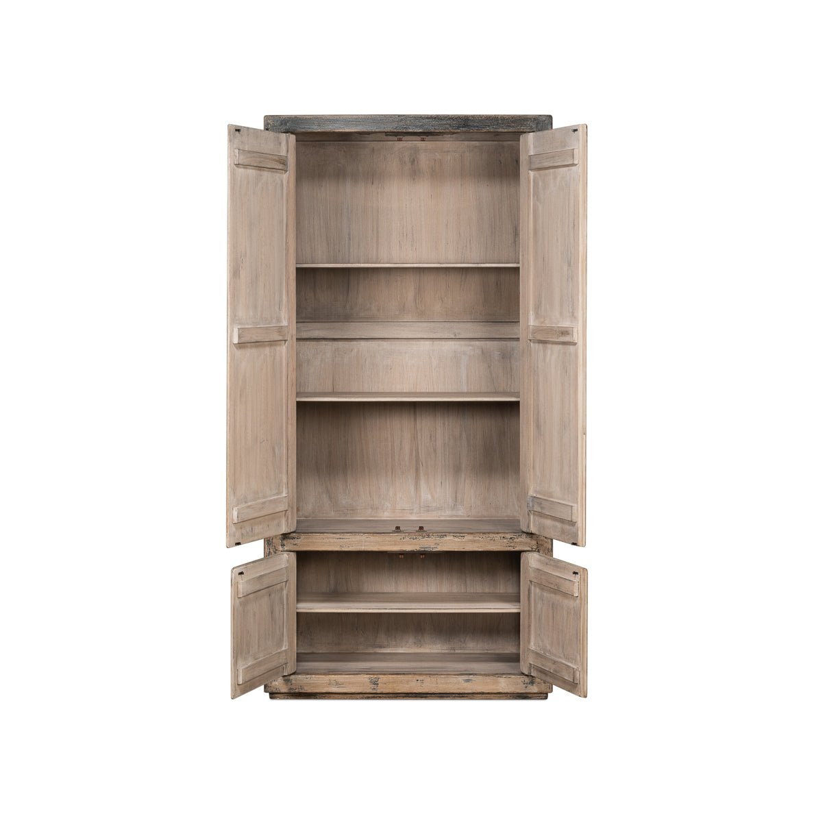 Rustic French Tall Cabinet - English Georgian America