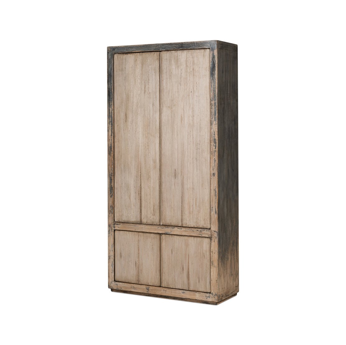 Rustic French Tall Cabinet - English Georgian America