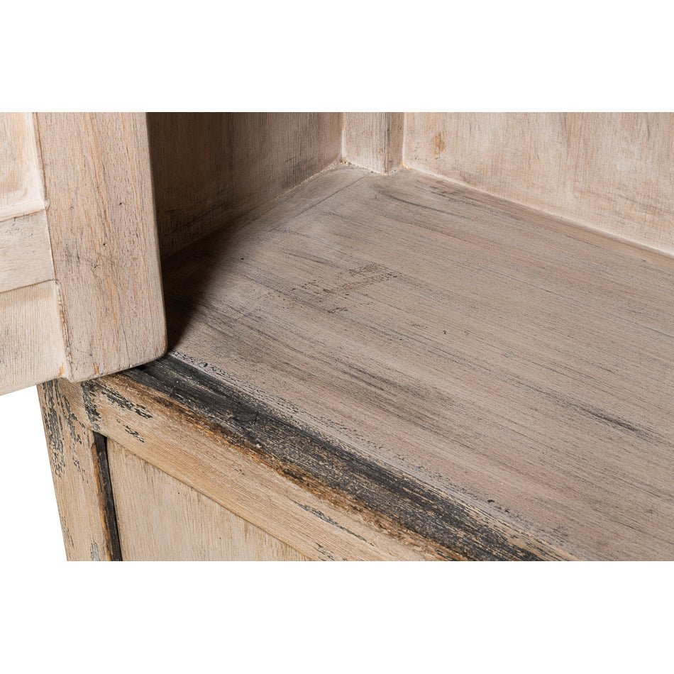 Rustic French Tall Cabinet - English Georgian America