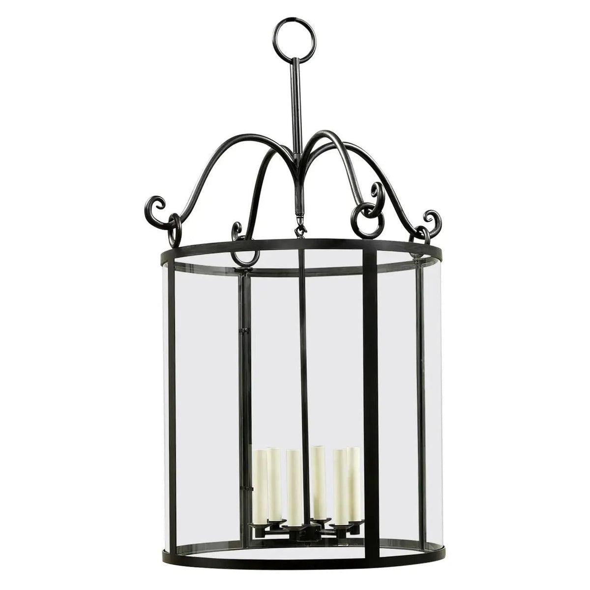Rustic Hall Lantern - English Georgian America