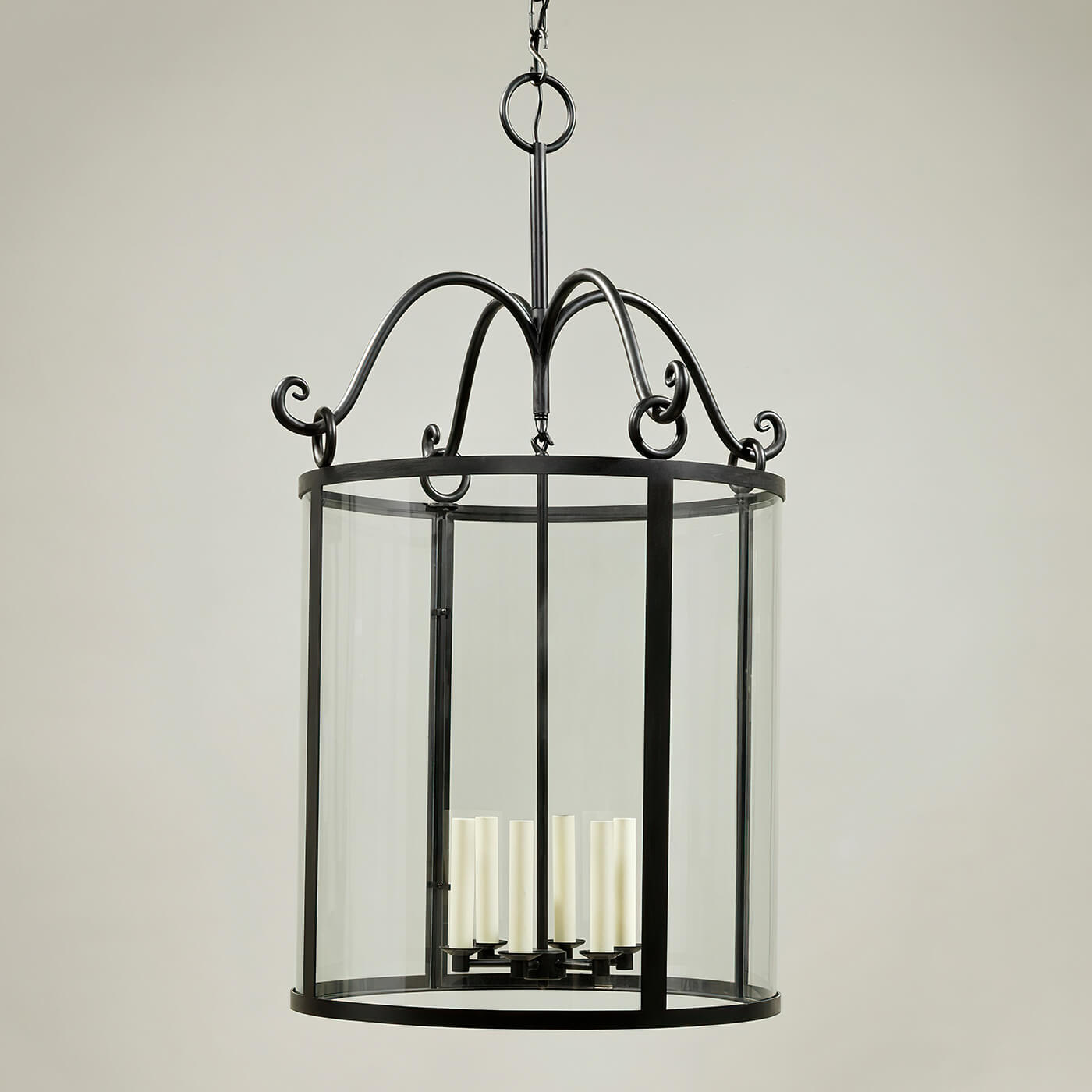 Rustic Hall Lantern - English Georgian America