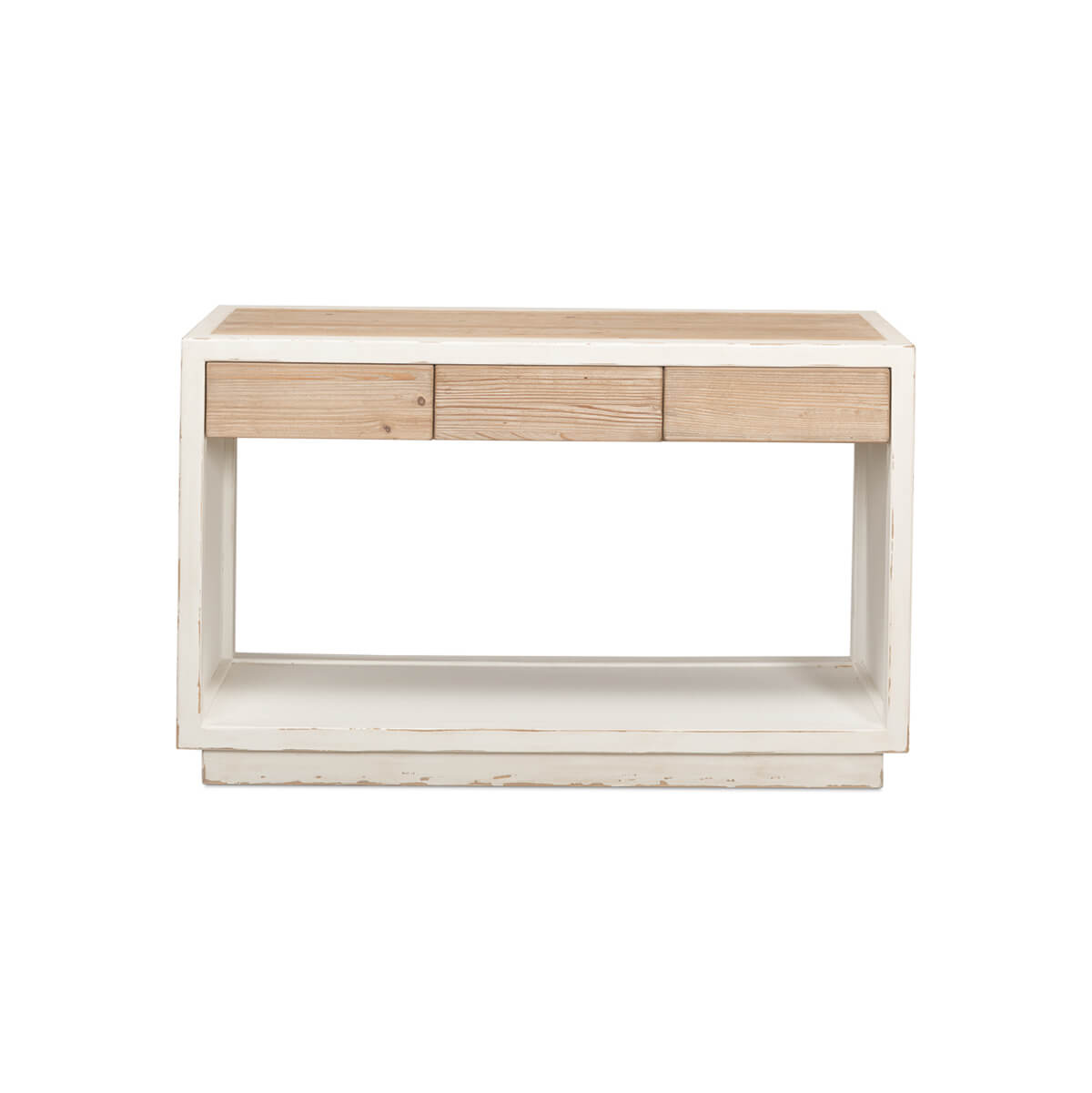 Rustic Industrial Console Table - English Georgian America