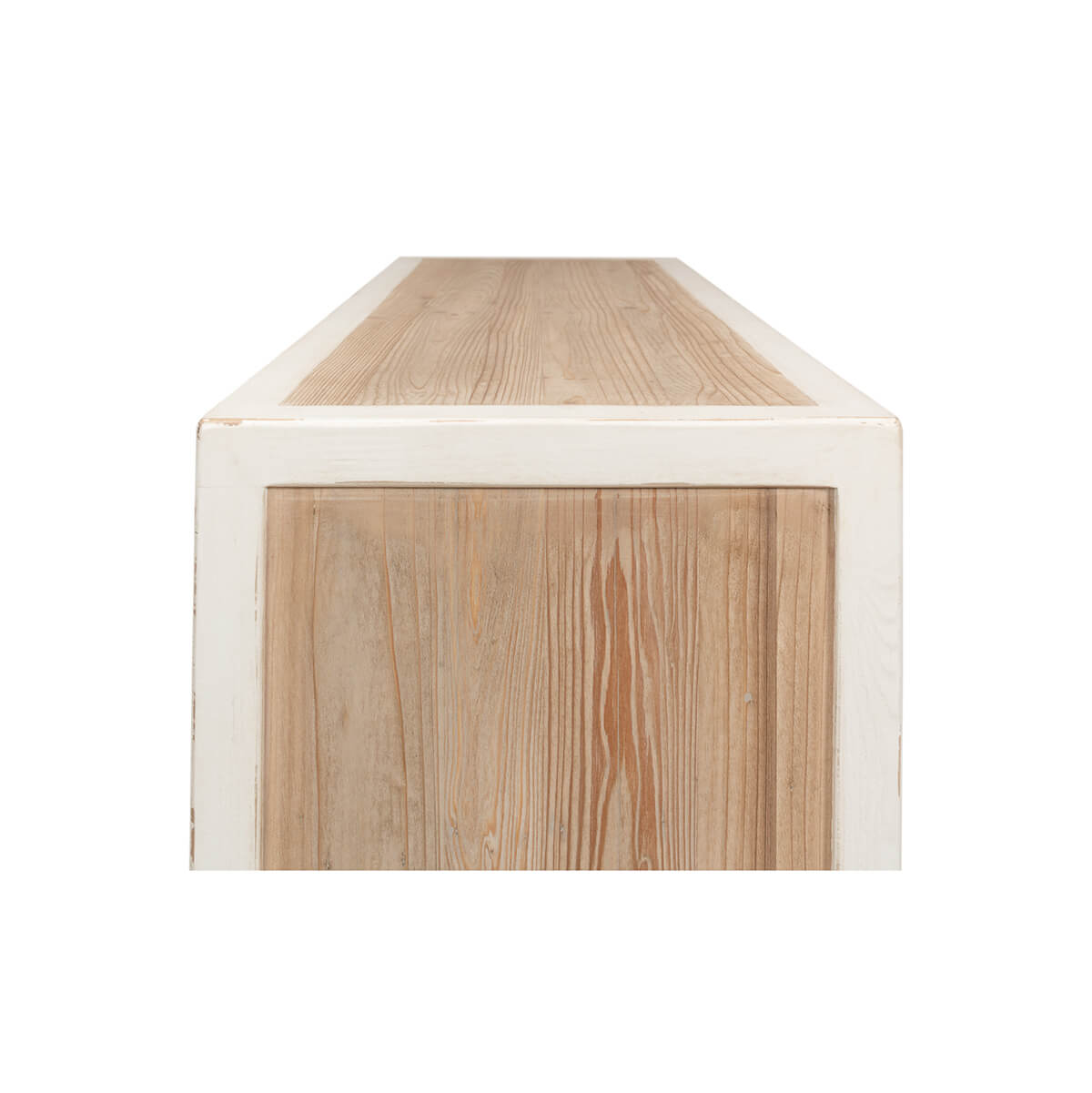 Rustic Industrial Console Table - English Georgian America