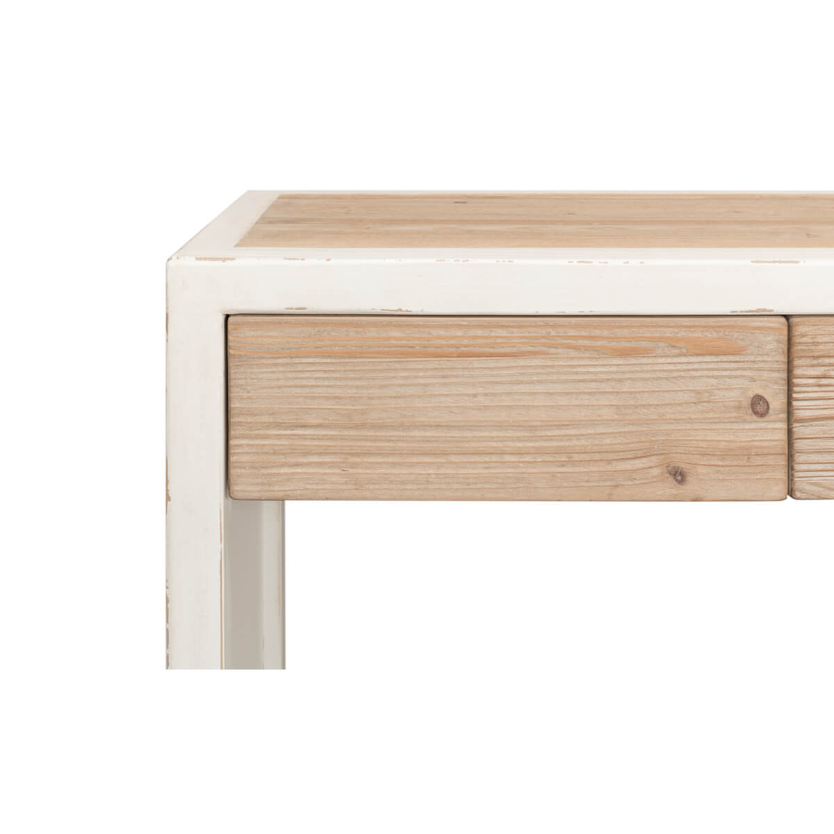 Rustic Industrial Console Table - English Georgian America