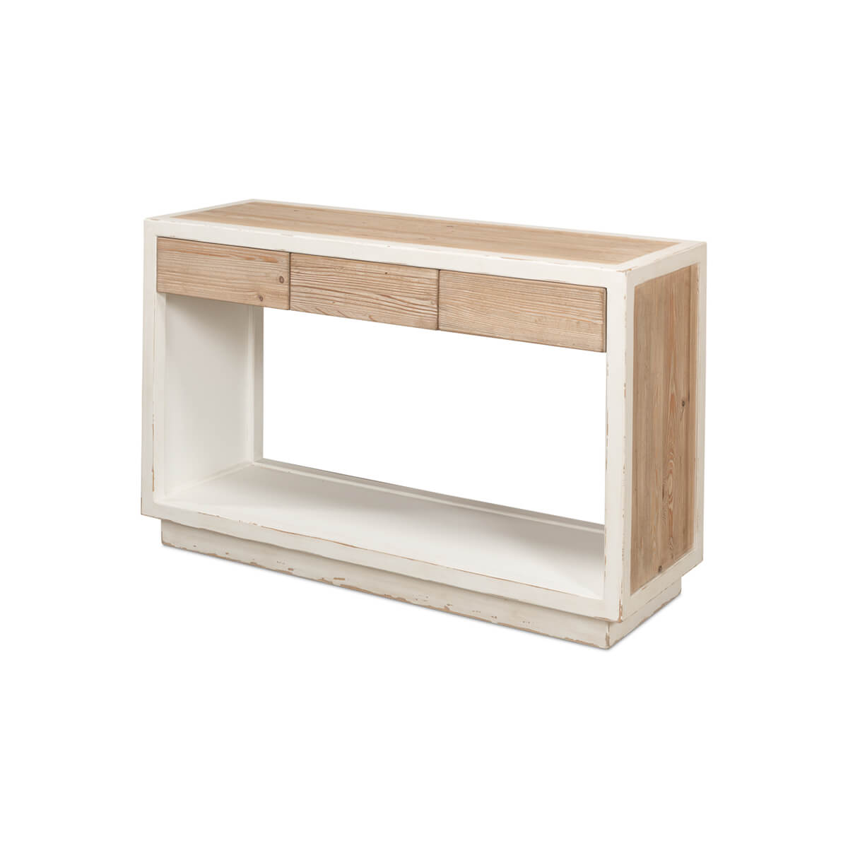 Rustic Industrial Console Table - English Georgian America